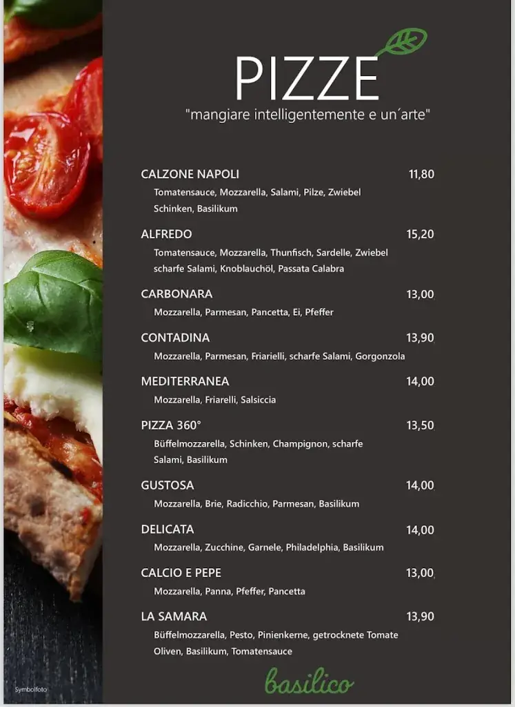 Menu_Pizzeria Basilico_Arnoldstein_image_1