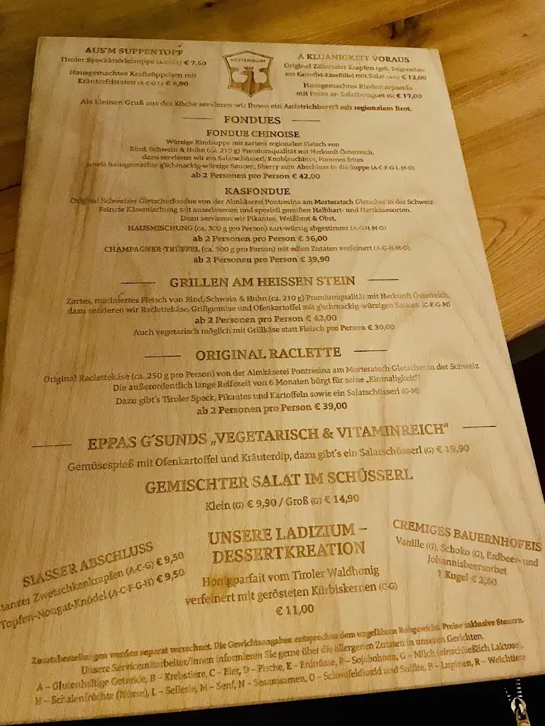 Menu_Restaurant Feuer & Flamme_Ladis_image_1