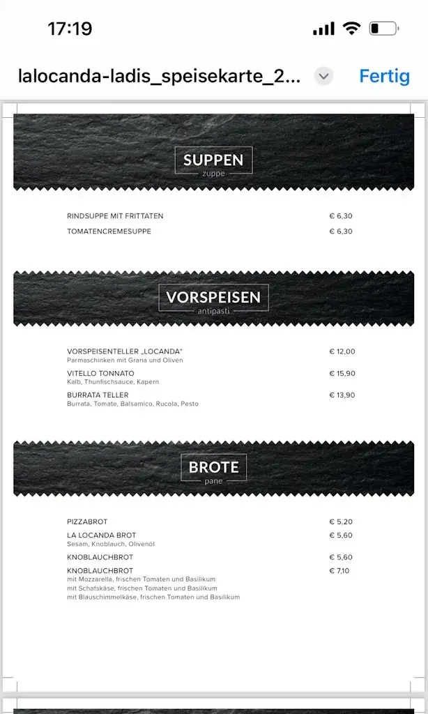 Menu_Pizzeria La Locanda ladis_Ladis_image_1