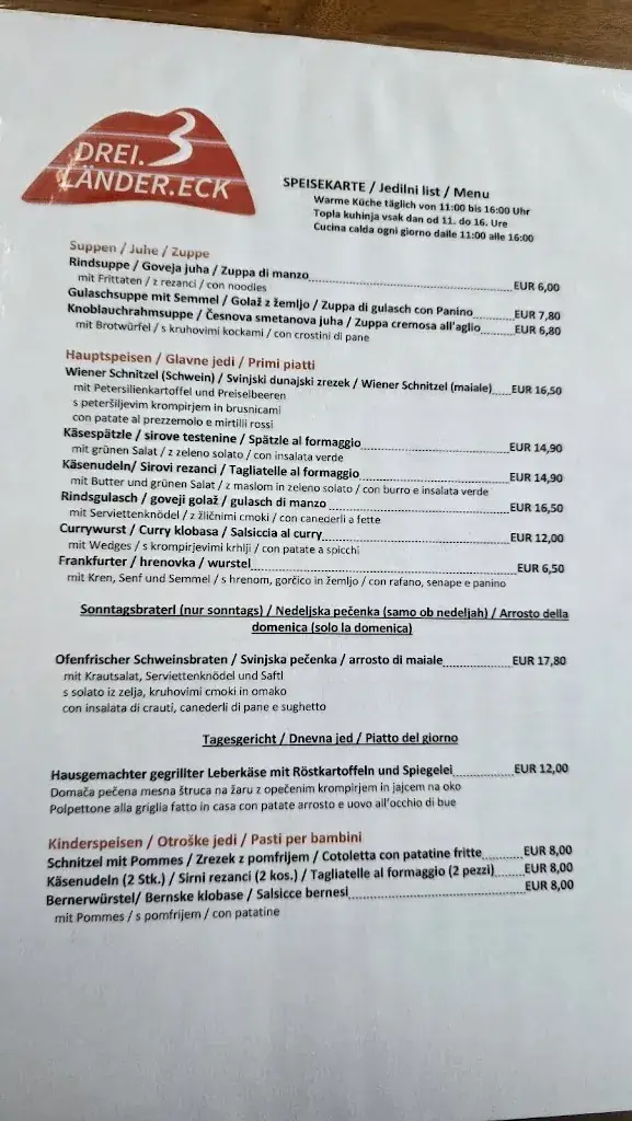 Menu_Panorama.Berg.Restaurant Dreiländereck_Arnoldstein_immagine_1