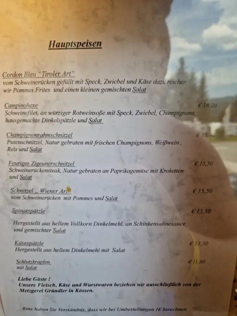 Menu_Cafe Restaurant Campino_Kössen_immagine_1