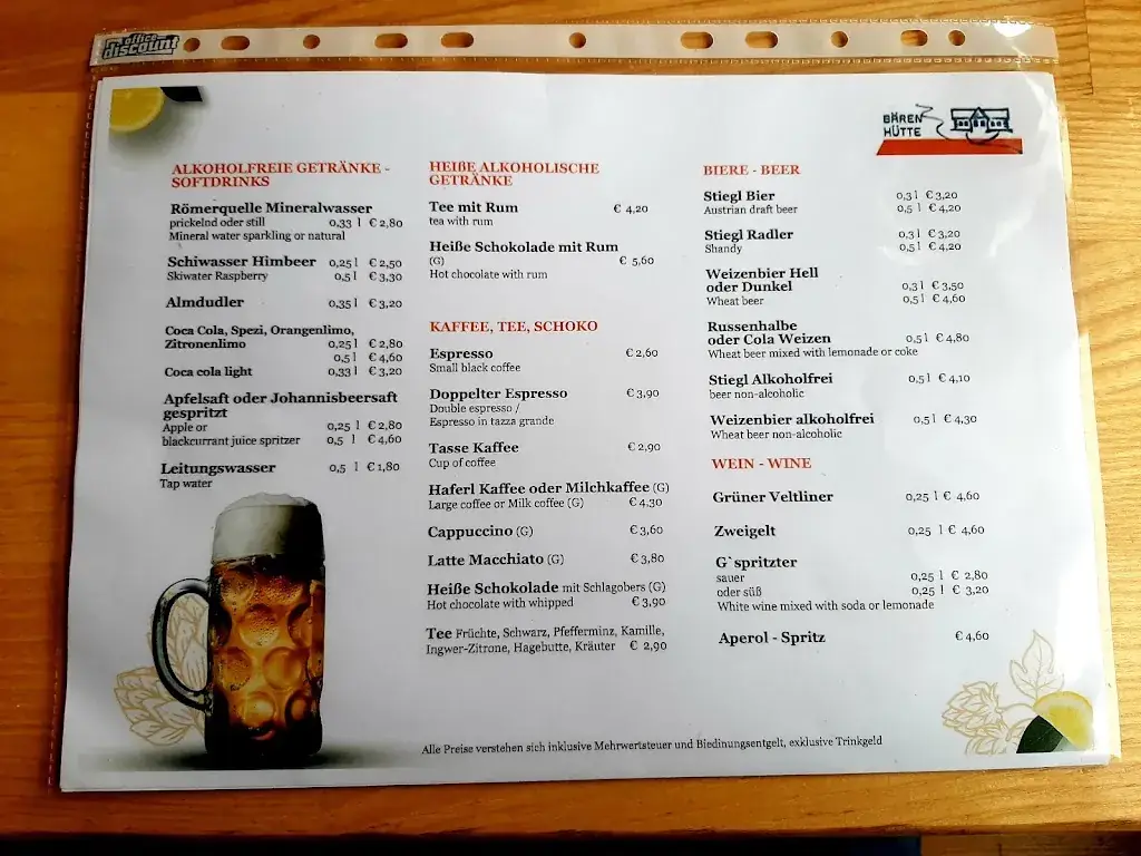 Menu_Bärenhütte Hochkössen_Kössen_image_4