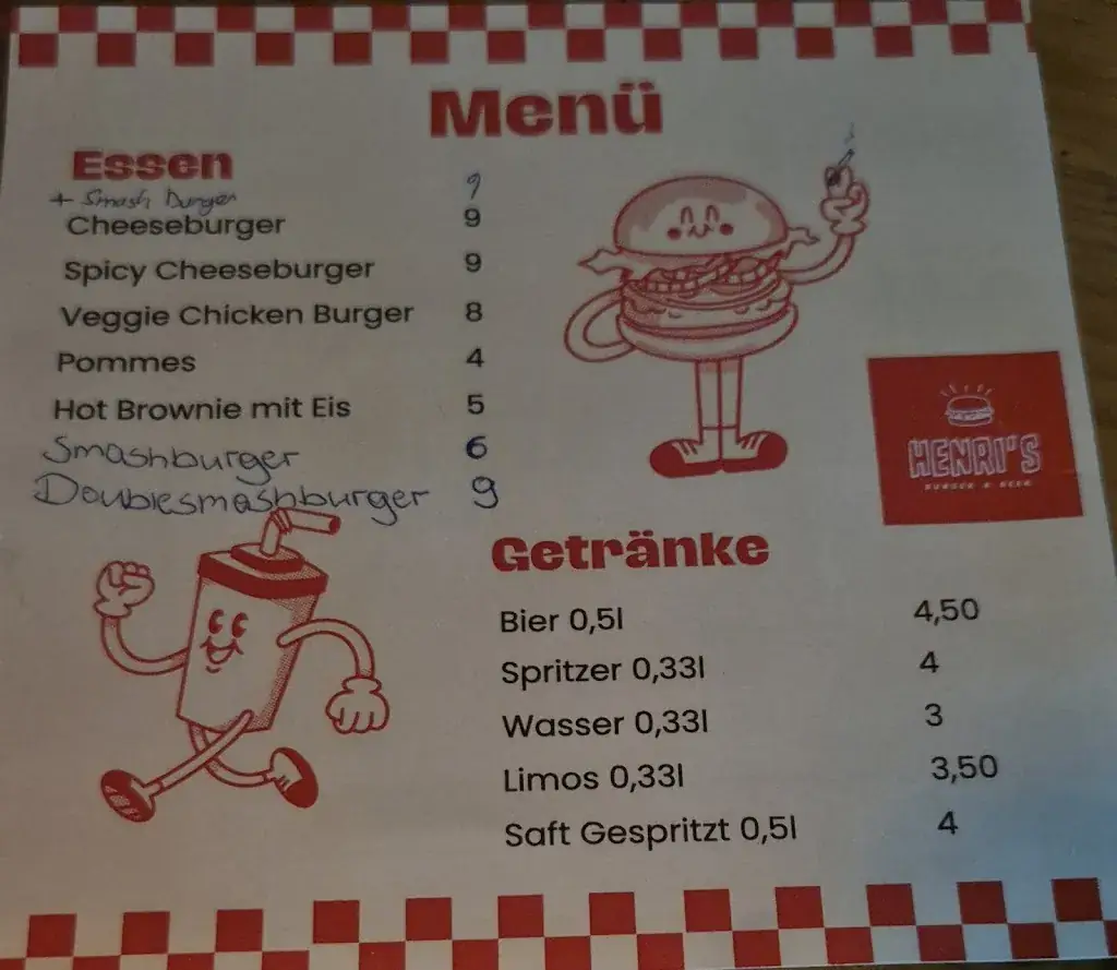 Menu_Henri's Burger & Beer_Kössen_immagine_3