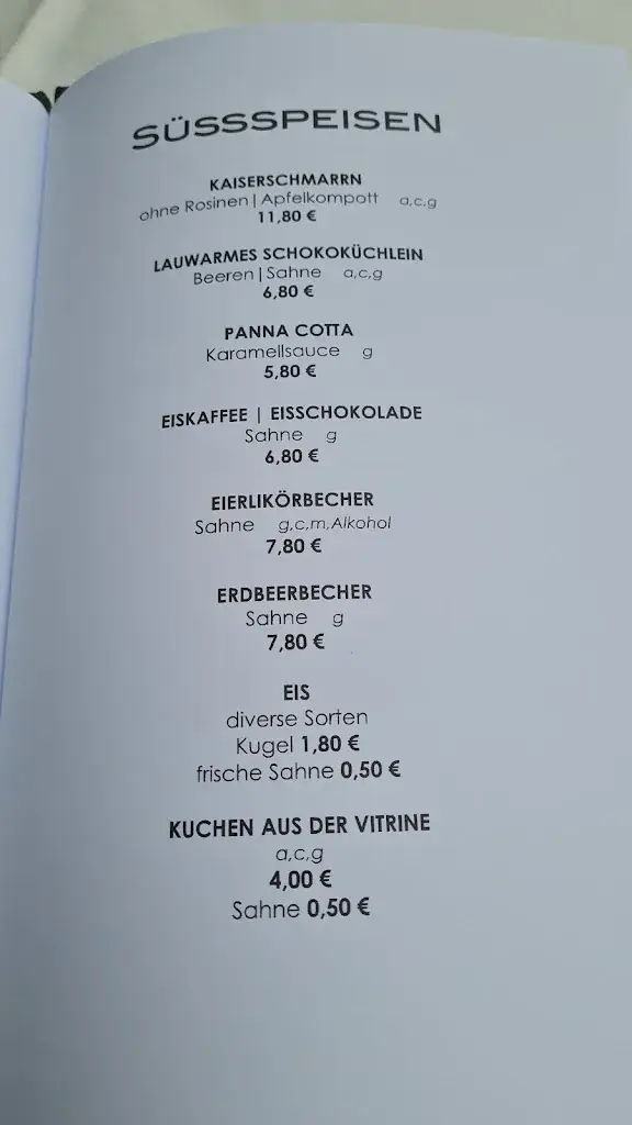 Menu_Golfrestaurant Kössen - Kaiserwinkl Golf Kössen - Lärchenhof_Kössen_immagine_3