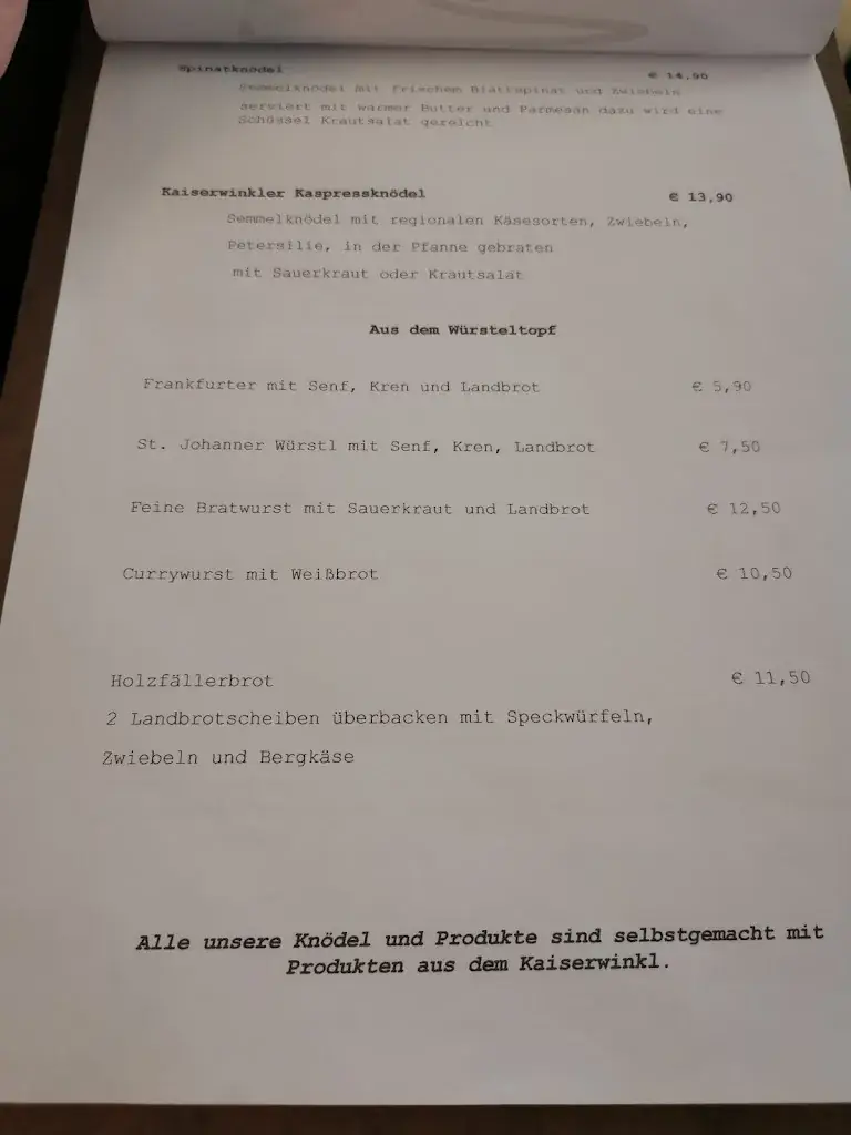 Menu_Die Schmiede Café Knödlerei_Kössen_immagine_2
