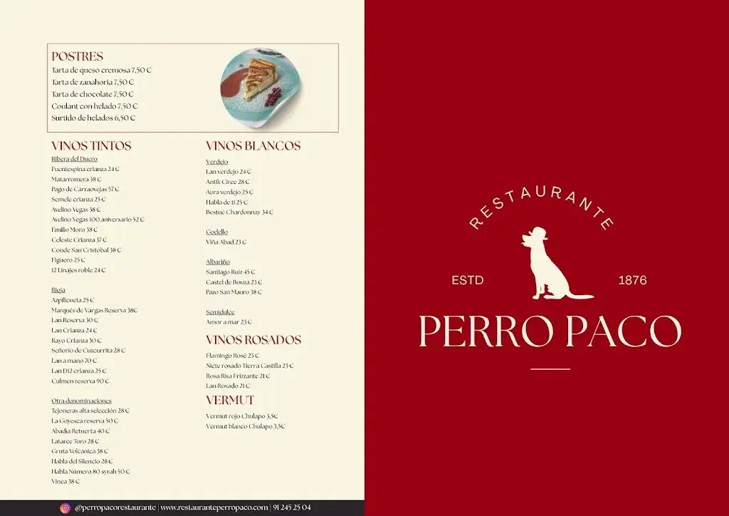 Menu_Perro Paco Restaurante_Lans_image_1