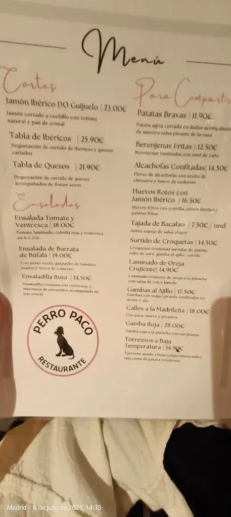 Menu_Perro Paco Restaurante_Lans_image_3