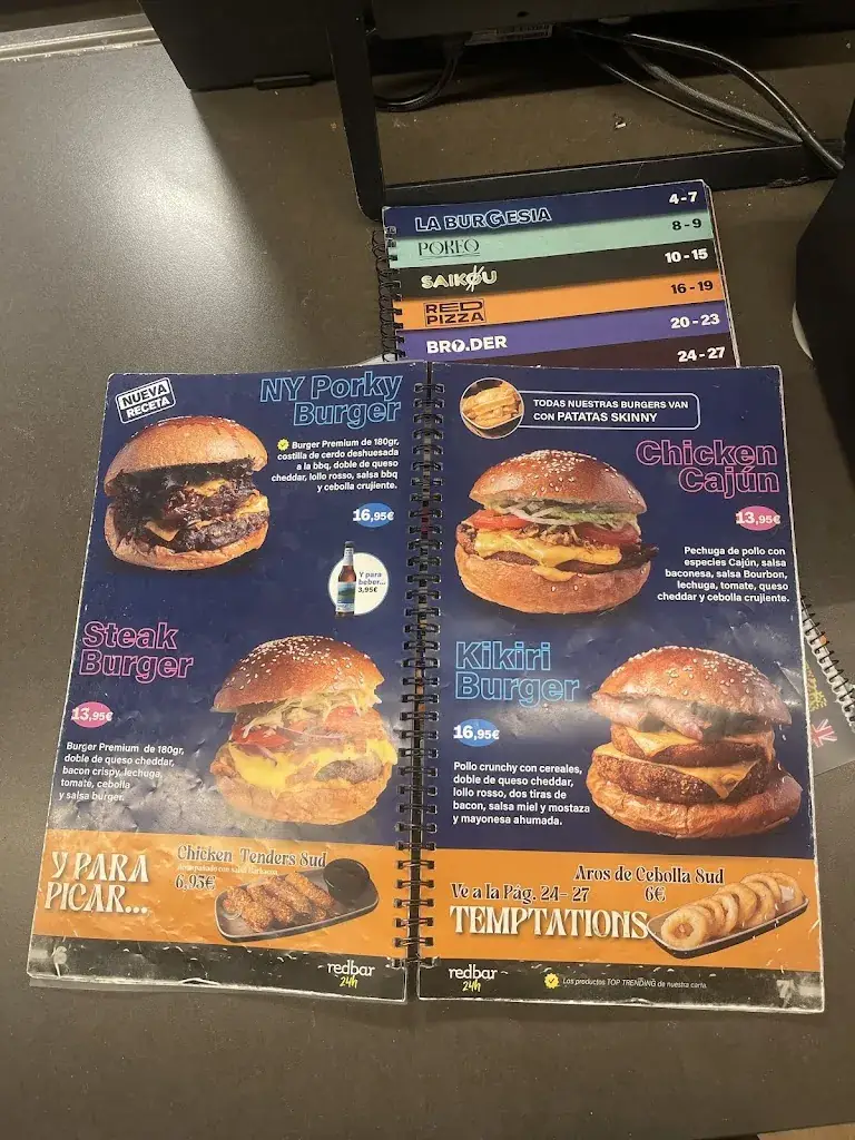 Menu_redbar 24h Madrid Plaza España_Lans_image_1