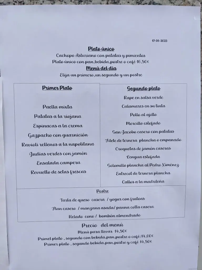 Menu_Restaurante Los Pepes_Lans_image_1