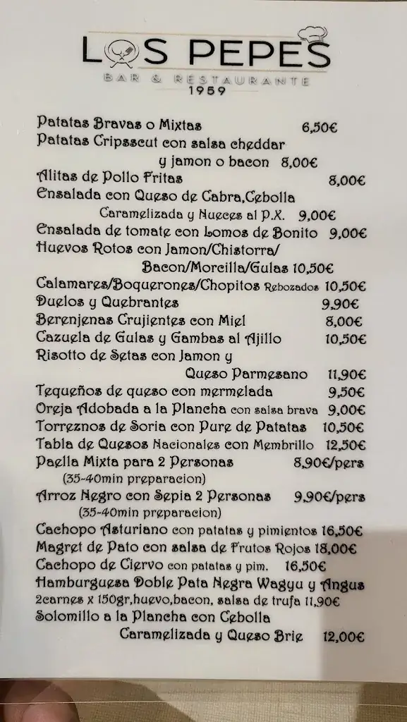 Menu_Restaurante Los Pepes_Lans_image_3