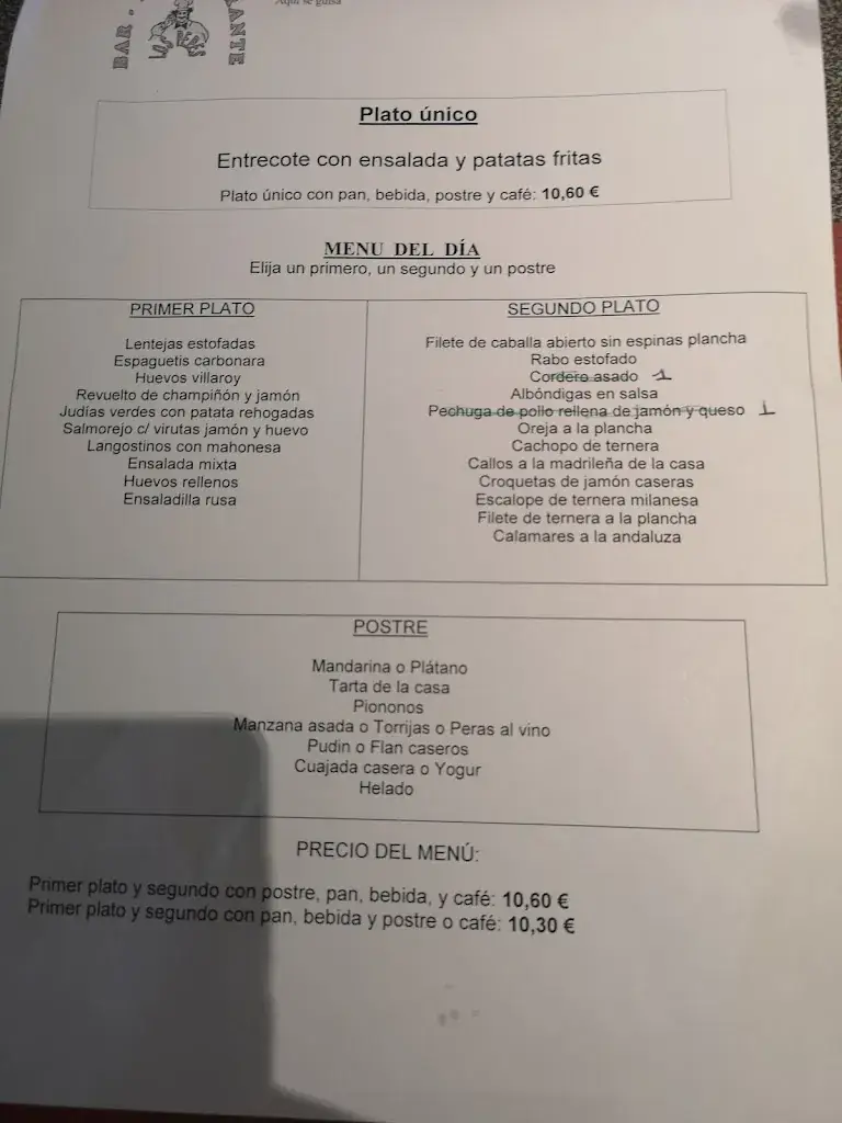 Menu_Restaurante Los Pepes_Lans_image_4