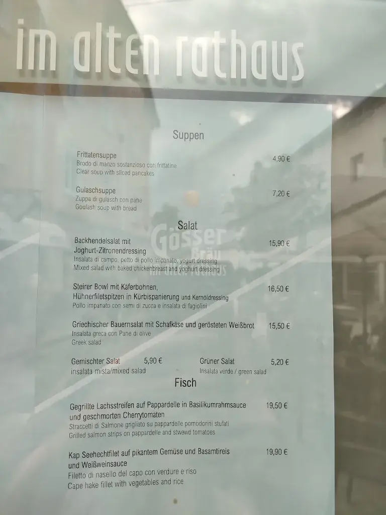 Menu_Gösser Bräu im alten Rathaus_Lienz_image_1