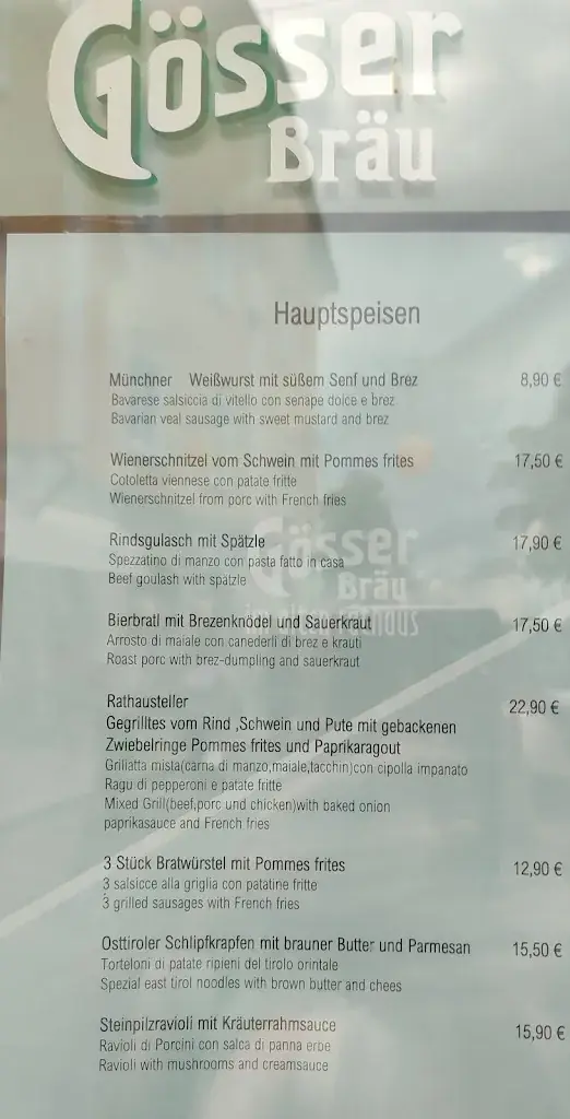 Menu_Gösser Bräu im alten Rathaus_Lienz_image_2