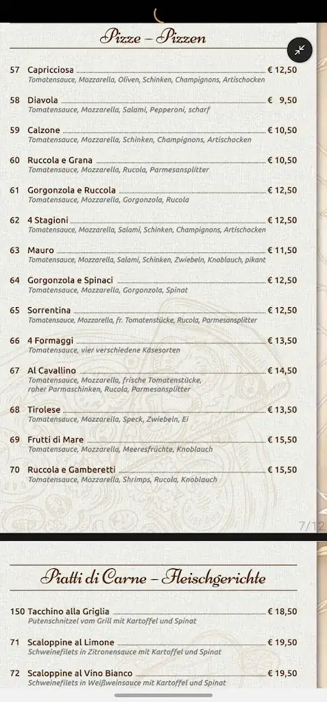 Menu_Al Cavallino_Leutasch_image_3