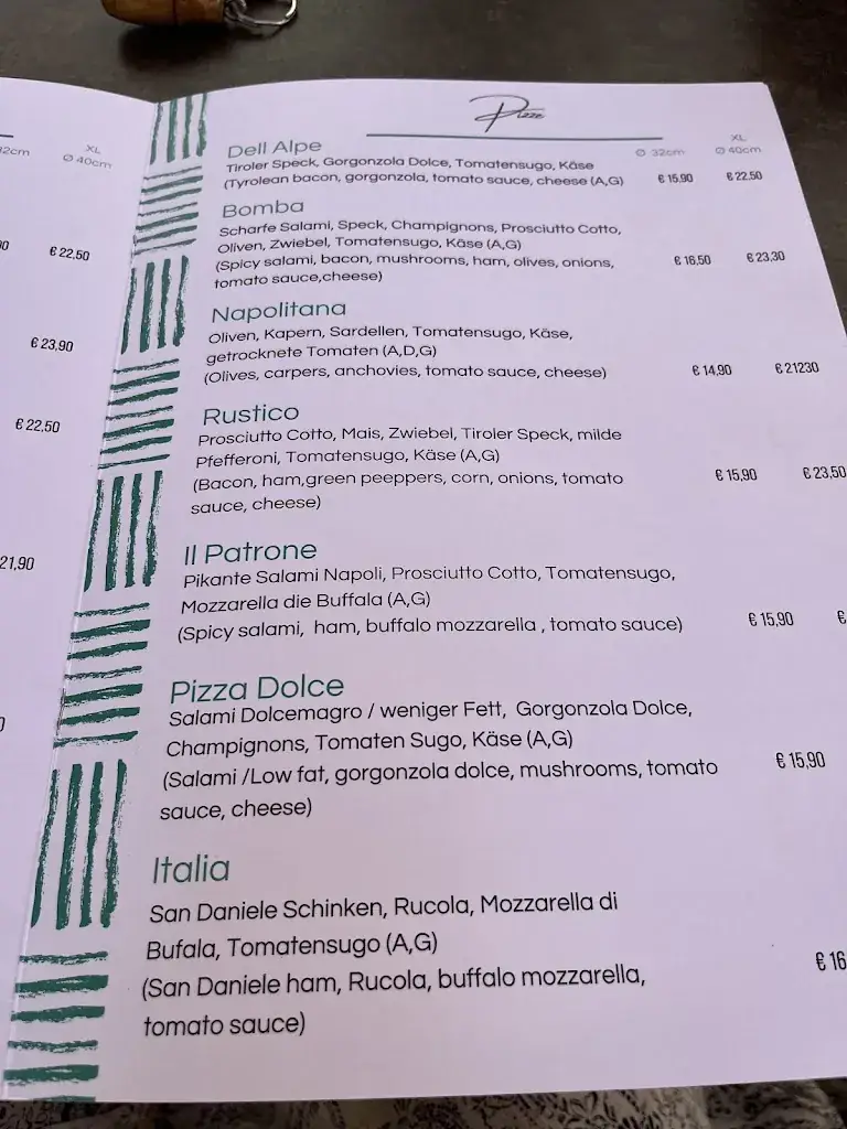 Menu_Tinos Restaurant / Pizza and more_Längenfeld_immagine_4