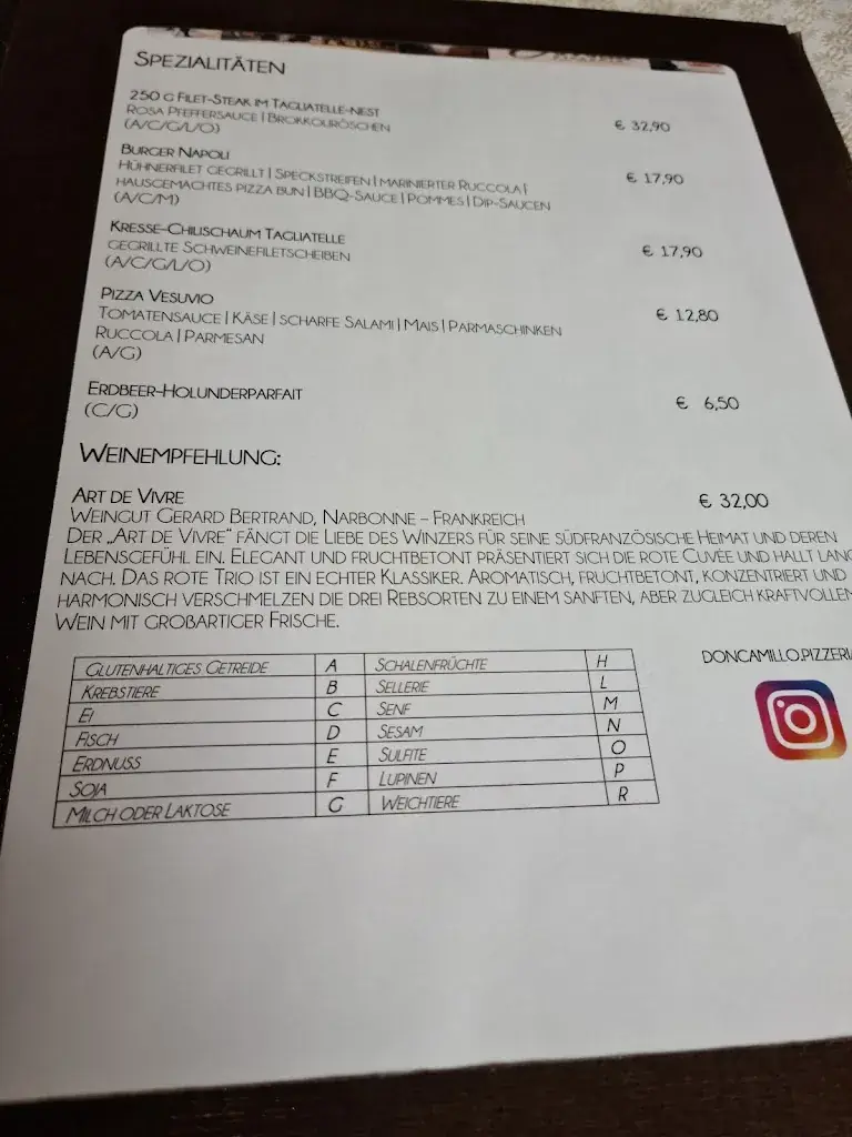 Menü_Pizzeria Don Camillo_Längenfeld_Bild_4