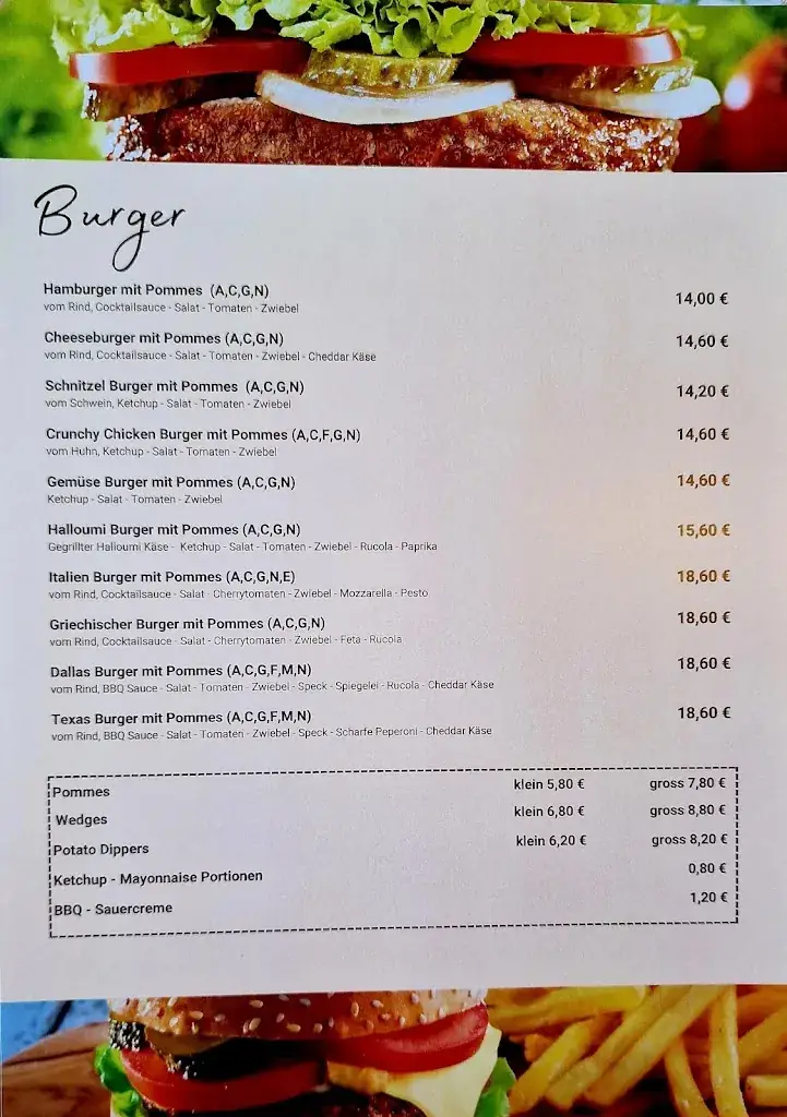 Menu_Restaurant Pizzeria Venezia_Längenfeld_image_1