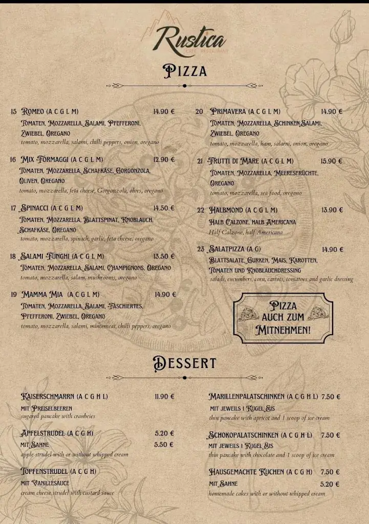 Menu_Restaurant Rustica_Längenfeld_immagine_1