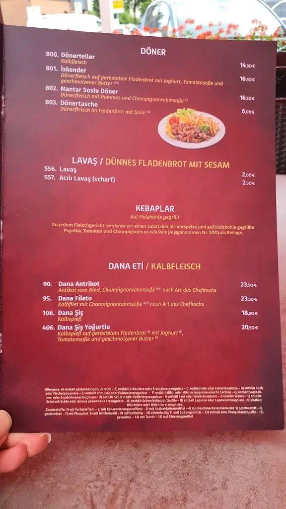 Menu_Antep DoyDoy Holzkohle Restaurant_Längenfeld_immagine_1