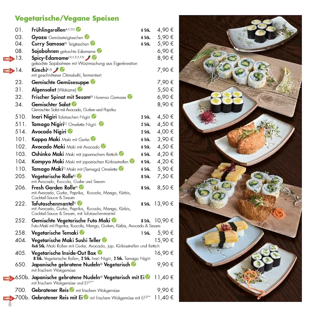Menu_Sushi Amara Langenfeld_Längenfeld_image_2