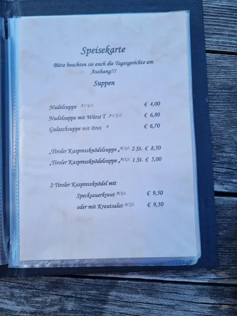 Menu_Berggasthaus Dalfaz Alm_Maurach_immagine_4