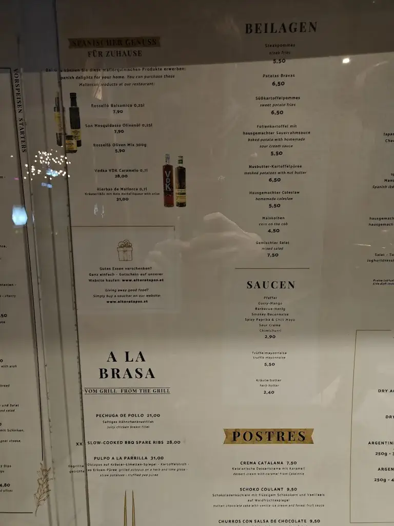 Menu_Restaurant El Toro_Mayrhofen_immagine_2