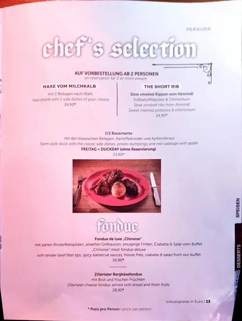 Menu_Restaurant Metzgerstube_Mayrhofen_immagine_3