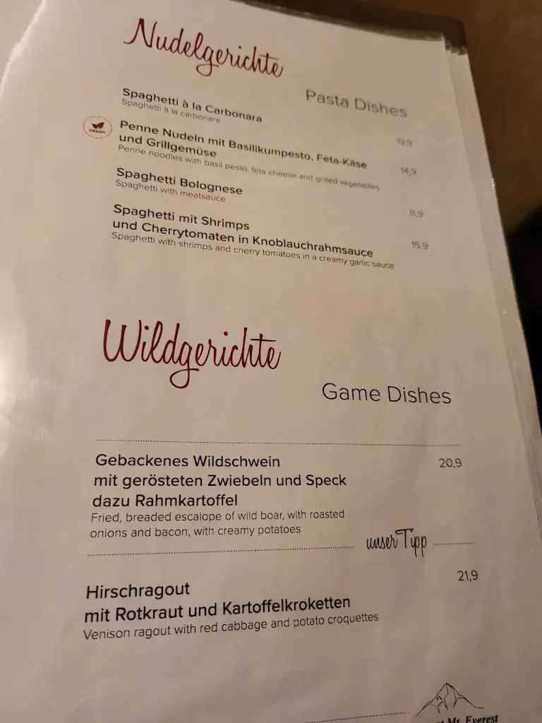 Menu_Cafe-Restaurant Mount Everest_Mayrhofen_image_4