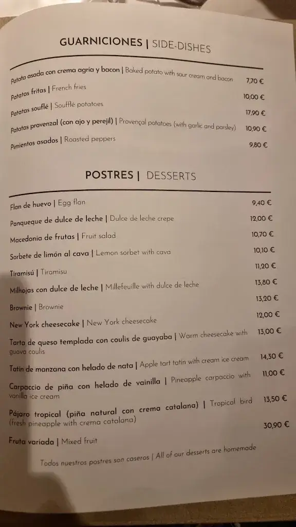 Menu_Restaurante De Maria - PLAZA CALLAO_Mariatal_image_2