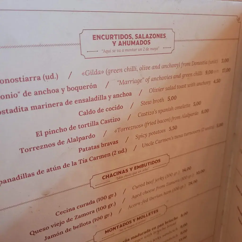 Menu_El Castizo de Serrano_Mariatal_image_2