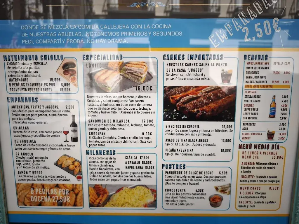 Menu_Che Mendieta_Mariatal_image_3