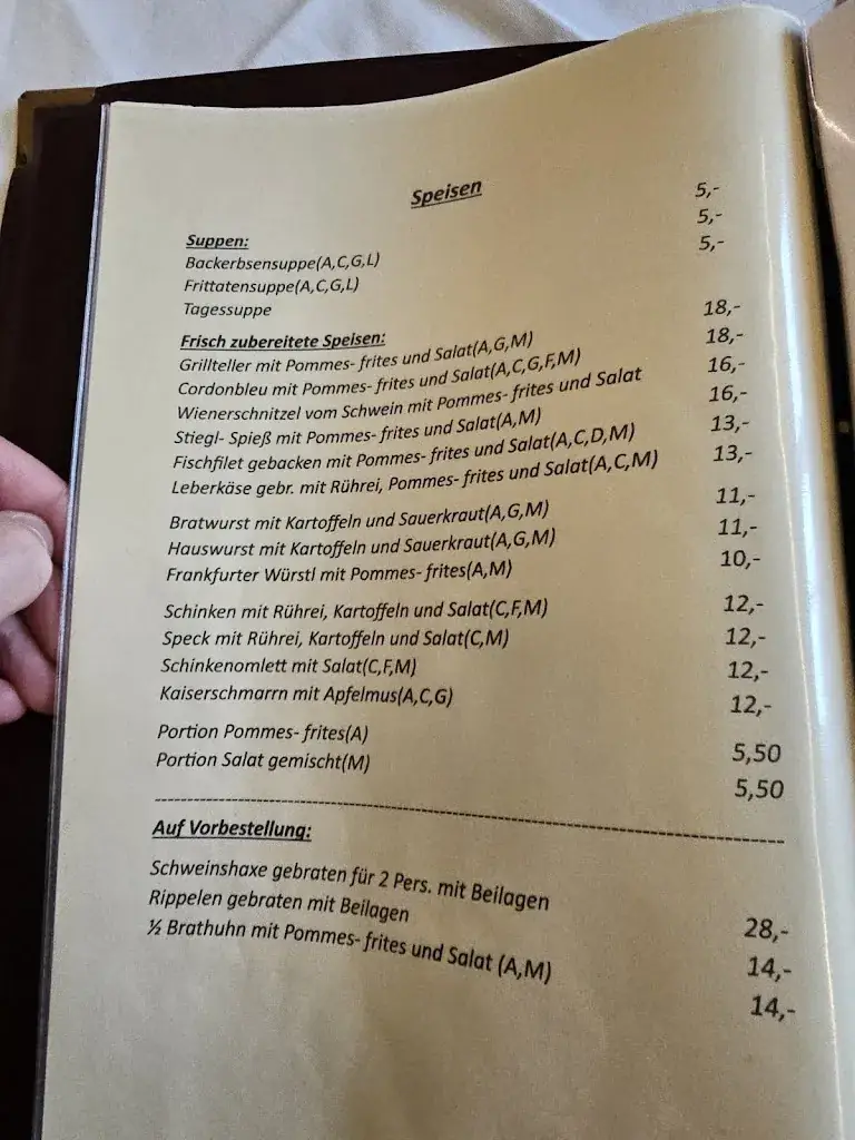 Menu_Gasthaus Stiegl_Mieming_image_1