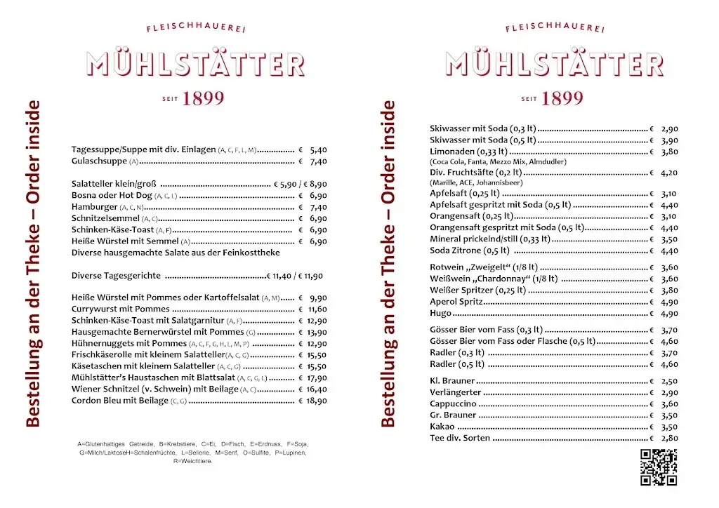 Menu_Fleischhauerei Mühlstätter_Matrei in Osttirol_image_1