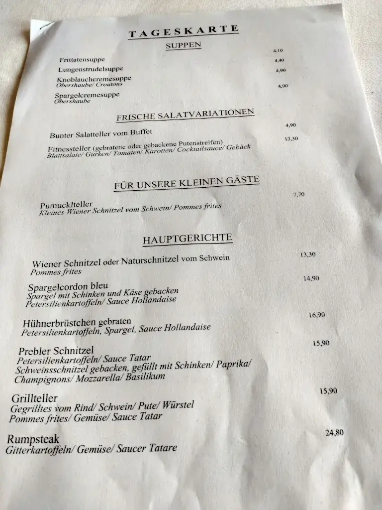 Menu_Panoramahotel - Restaurant Friesacherhof Lavanttal/Kärnten_Bad Sankt Leonhard im Lavanttal_immagine_1