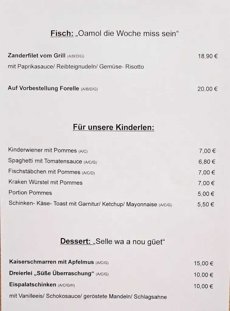 Menu_Tauerncenter Stüberl_Matrei in Osttirol_immagine_2