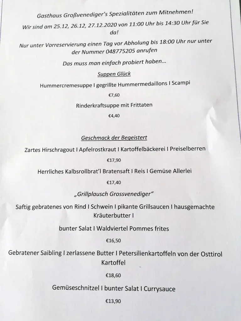 Menu_Sommelier Gottfried Steiner - Gasthaus Großvenediger_Matrei in Osttirol_image_1