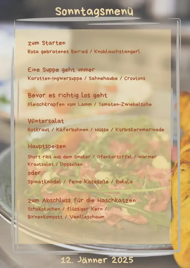 Menu_Gasthof Glocknerblick_Matrei in Osttirol_image_1