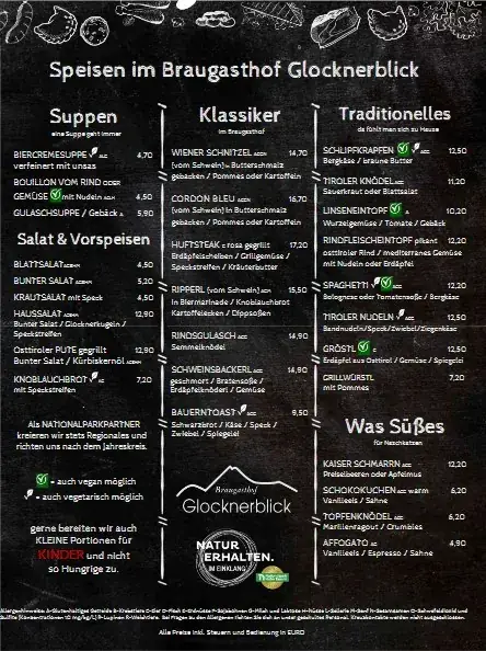 Menu_Gasthof Glocknerblick_Matrei in Osttirol_image_2
