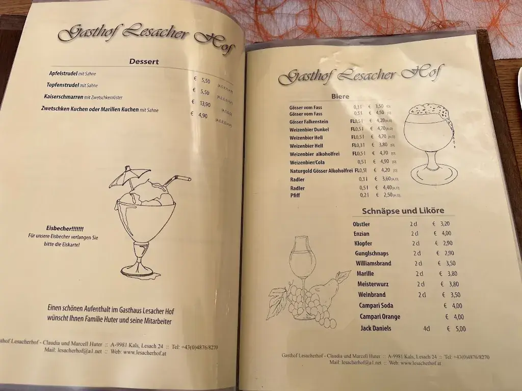 Menu_Gasthof Lesacherhof_Matrei in Osttirol_image_2