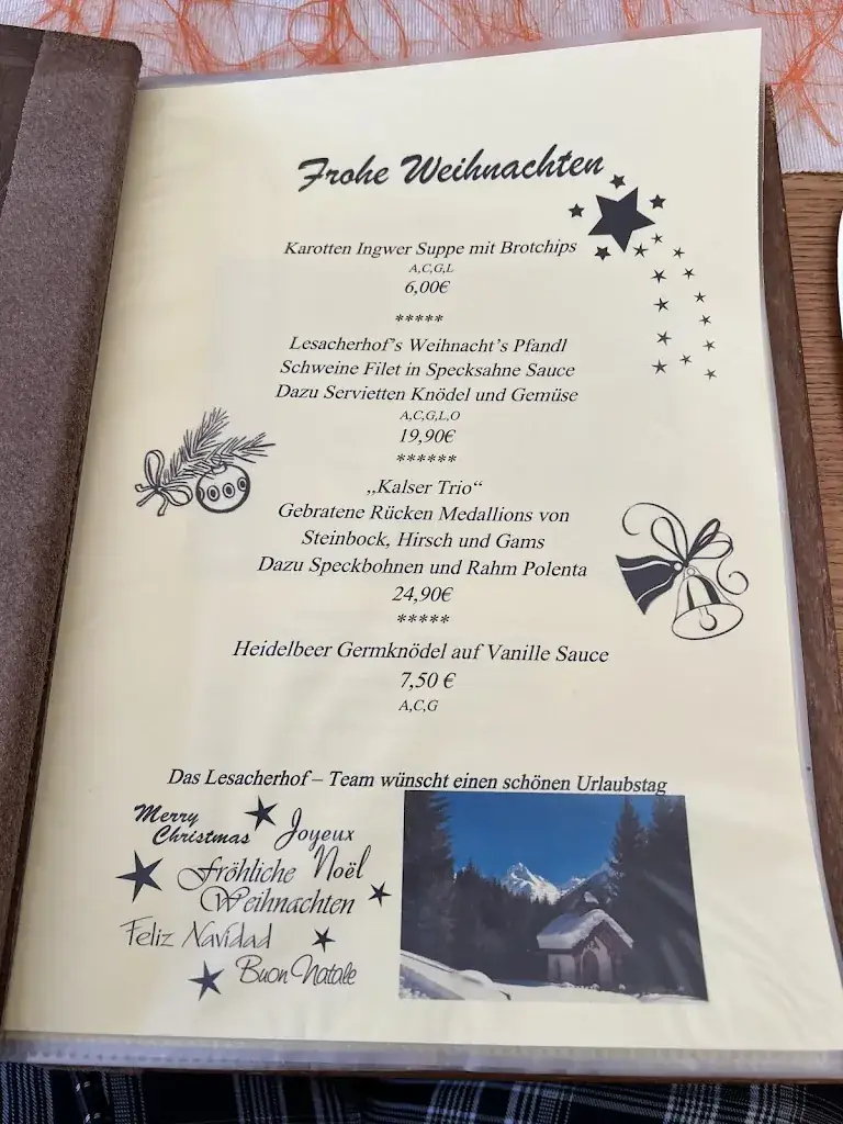 Menu_Gasthof Lesacherhof_Matrei in Osttirol_image_4