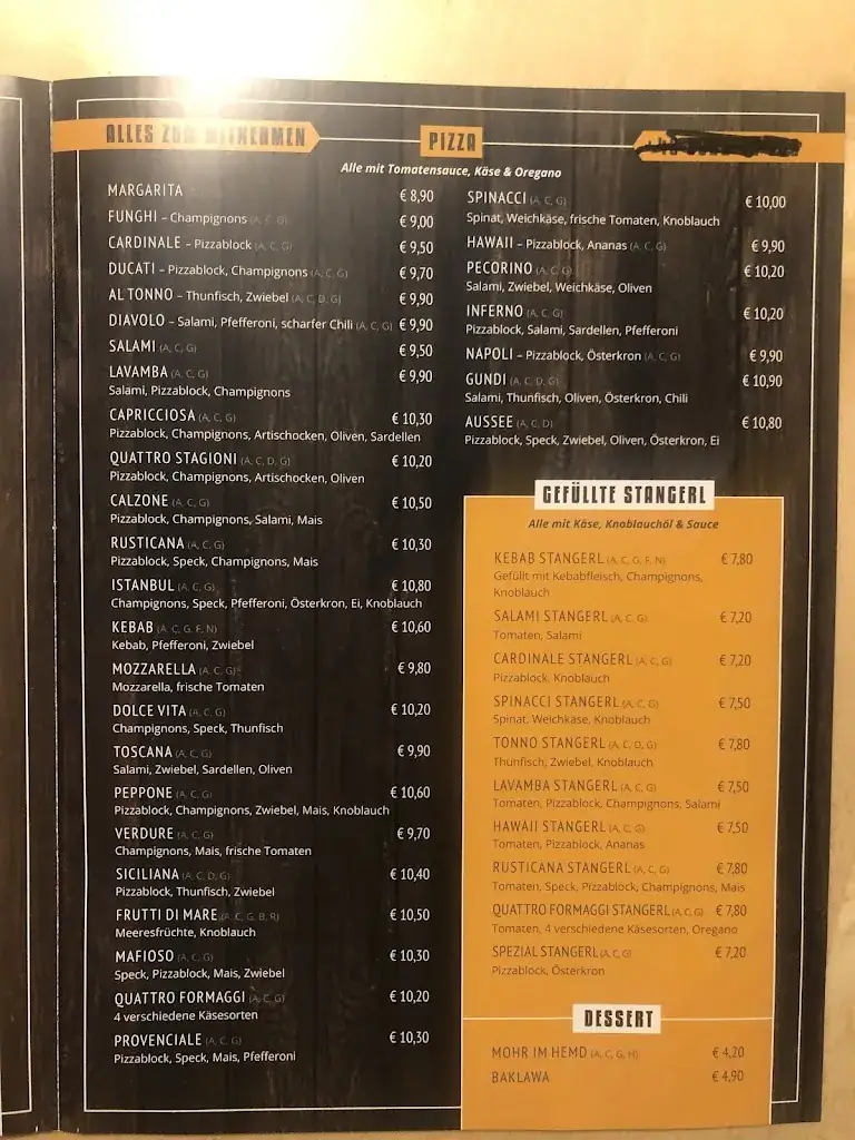 Menu_ISTANBUL Cafe Pizzeria Kebap_Mitterndorf_immagine_2