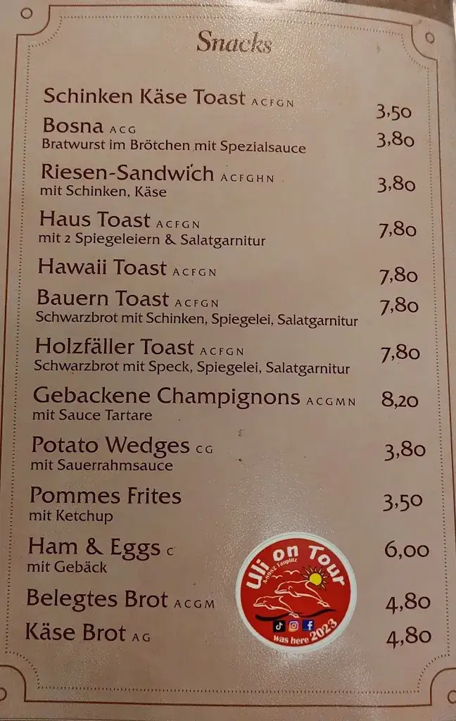 Menu_Pizzeria Take Five_Mitterndorf_image_2