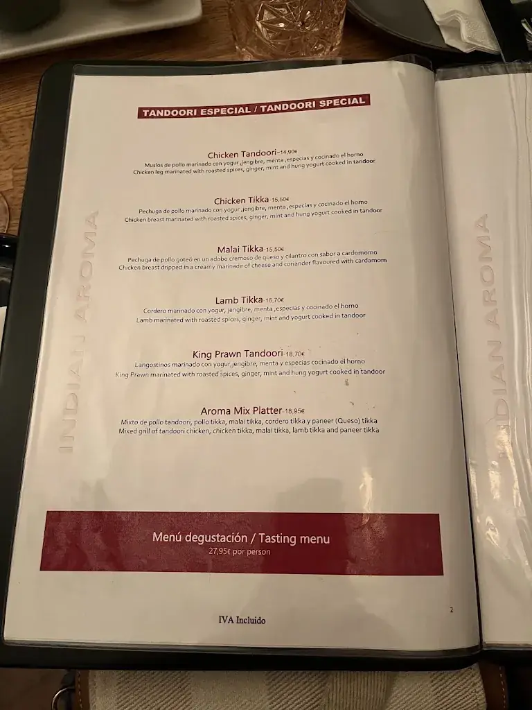 Menu_Indian Aroma_Mutters_image_4