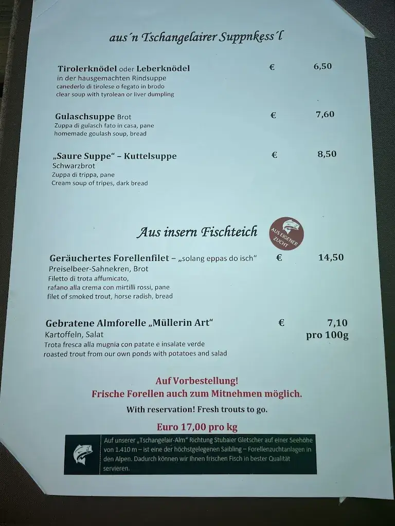 Menu_Tschangelair Alm Stubaital_Neustift im Stubaital_image_2