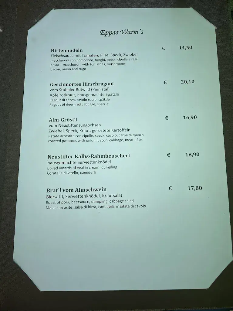 Menu_Tschangelair Alm Stubaital_Neustift im Stubaital_image_3