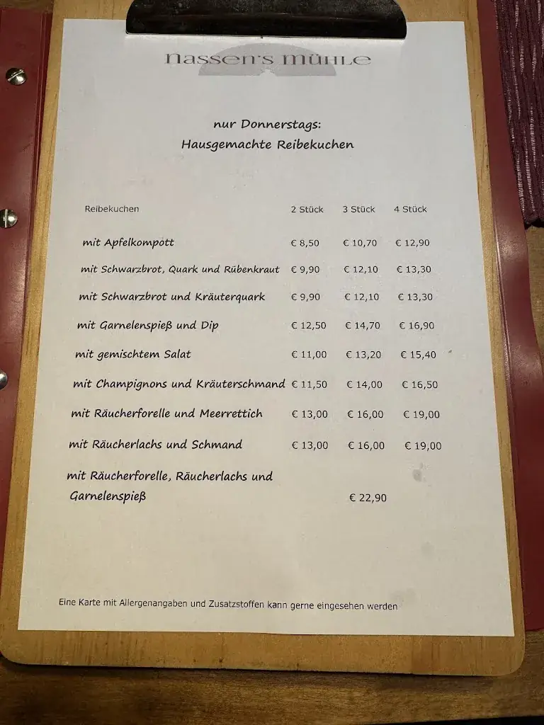 Menu_Nassen's Mühle_Niederbreitenbach_image_1