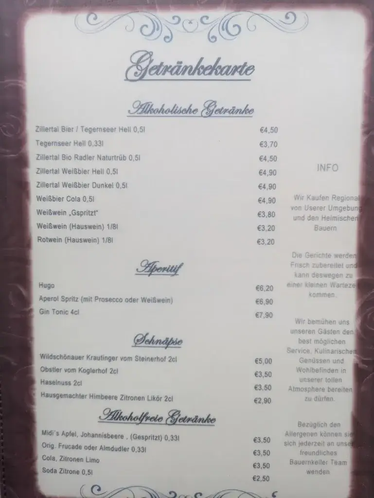 Menu_Bauernkeller Wildschönau_Niederau_image_1