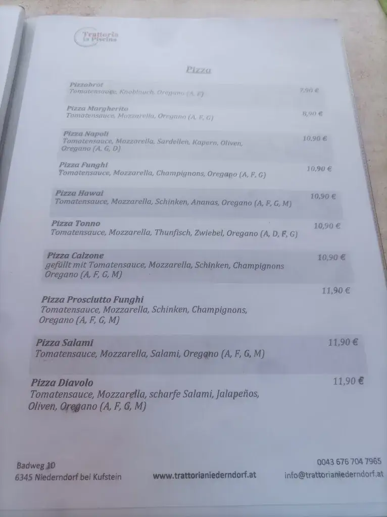 Charlene FRANCIN_Trattoria la Piscina_Niederndorf_avis