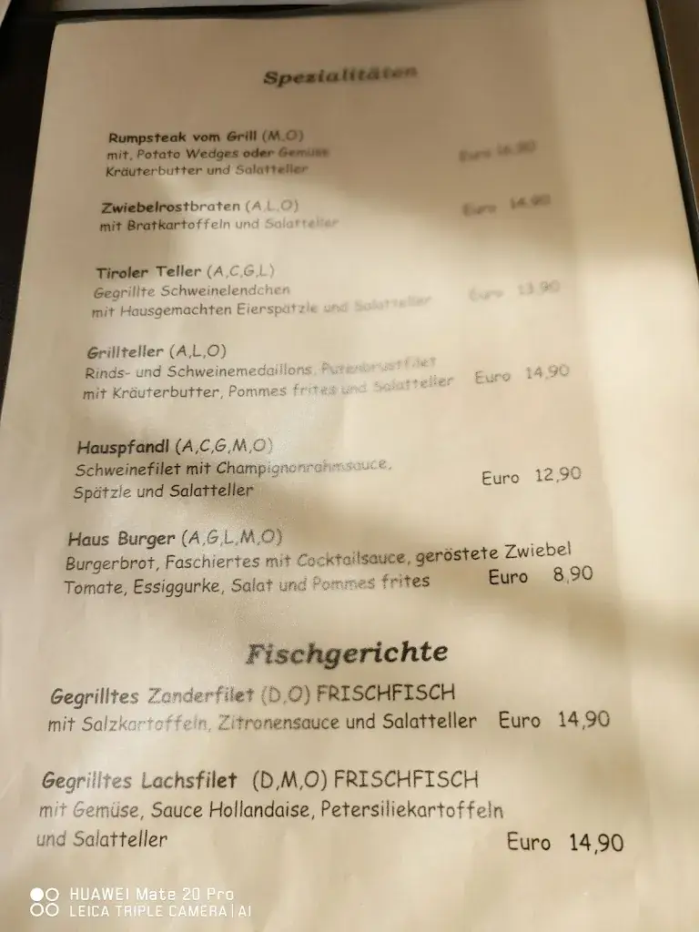 Menu_Hotel Restaurant Gradlwirt_Niederndorf_image_2
