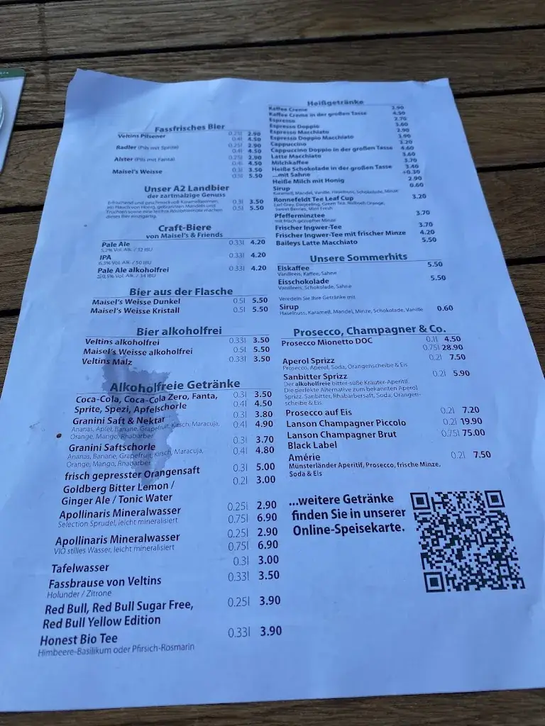 Menu_A2 am See | Restaurant, Veranstaltungen & Bar - Münster_Münster_image_3